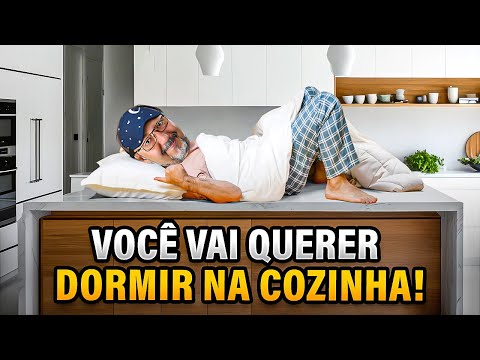 VOCÊ VAI QUERER DORMIR NA COZINHA DESSA MANSÃO!