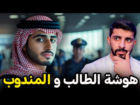 قصة طالب مبتعث تهاوش مع مندوب بسبب إشاعه !