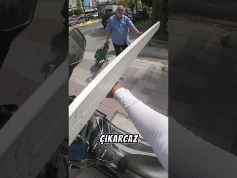 istesen yapamazsın                                                          #kurye #motovlog #crash