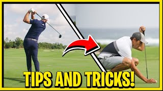 TIPS AND TRICKS To Shallow Your Golf Swing!