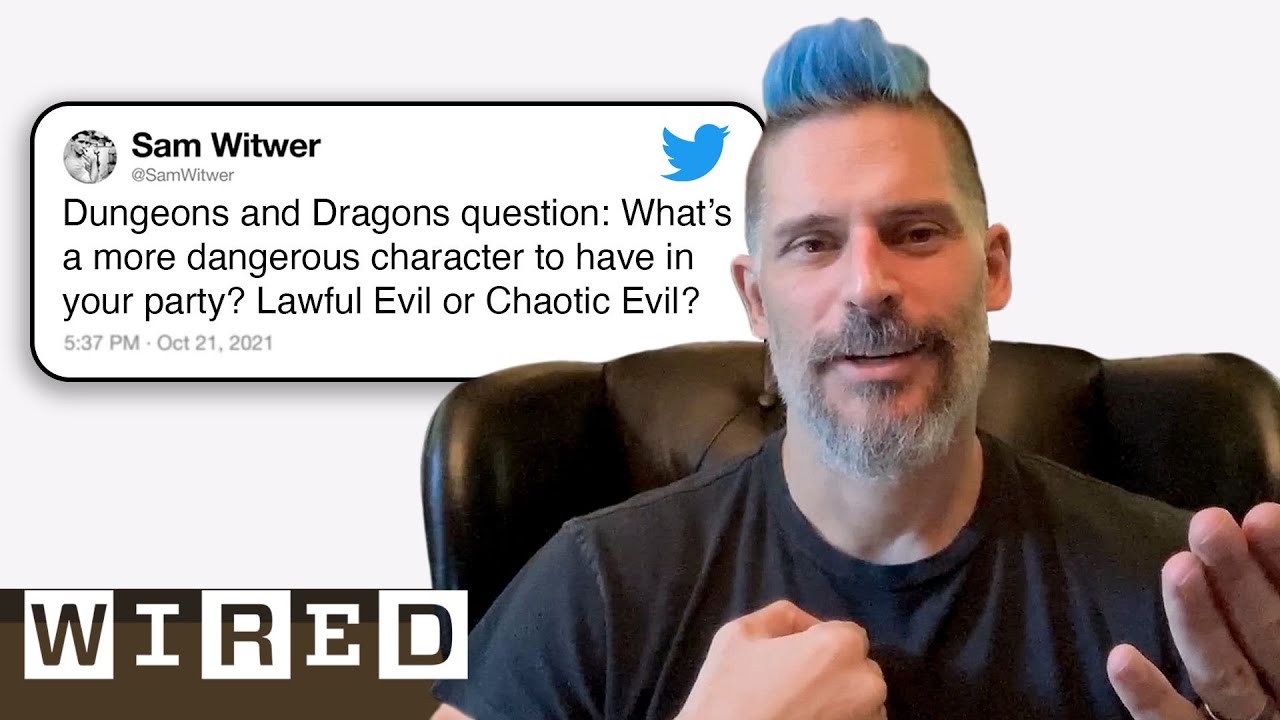 Joe Manganiello Answers Dungeons & Dragons Questions From Twitter - Tech Support