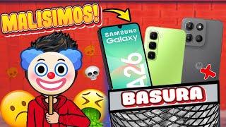 👎5 CELULARES MALÍSIMOS que TODO el mundo compra - 2025 🤮