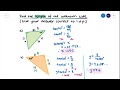 Tangent Ratios and Triangle Properties