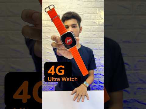 4G Android Smart Watch With Sim Card😱 DW88 Apple Watch Ultra Clone 🔥#youtubeshorts