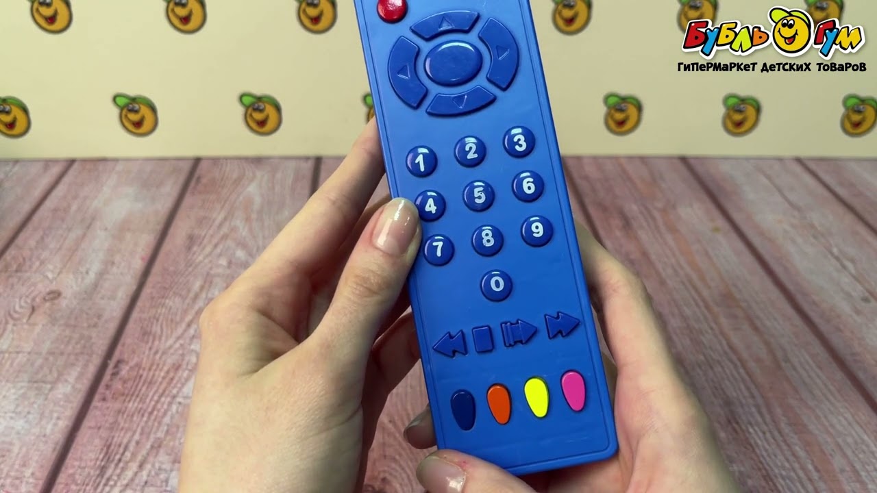 Игрушка обучающая Пульт Синий трактор 70песен и загадок - видео