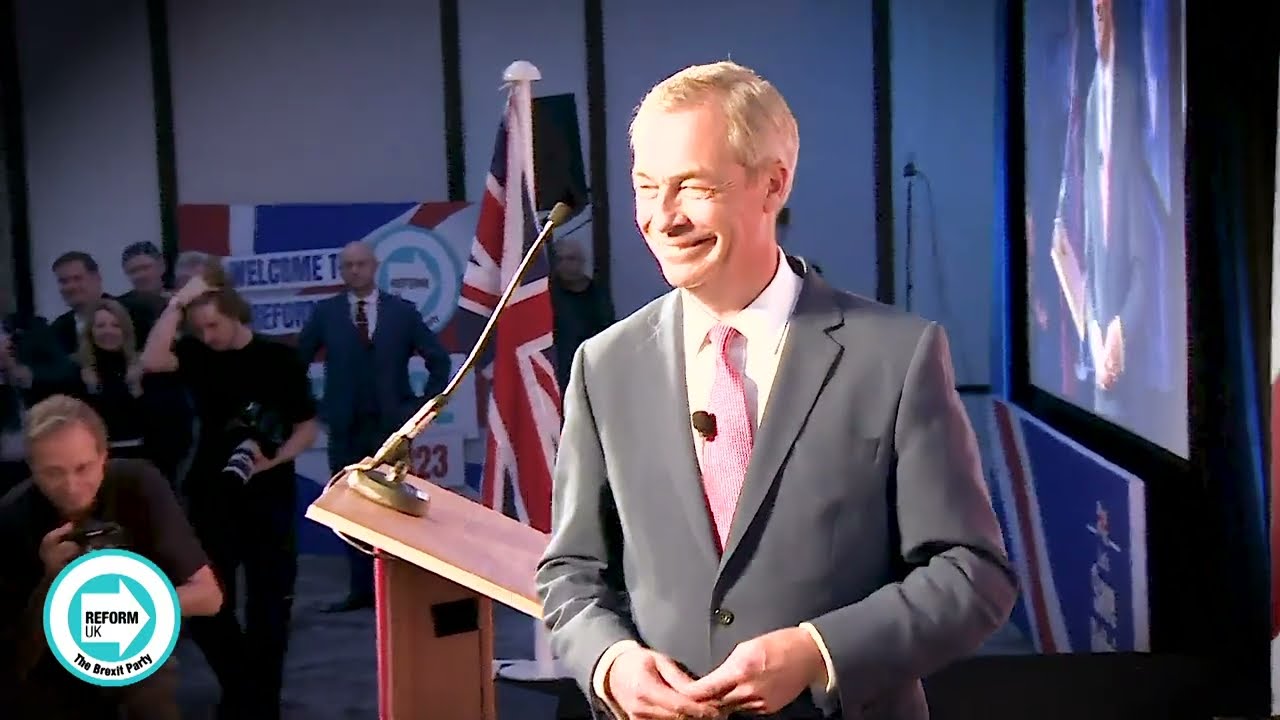 Nigel Farage Full Speech | Reform UK Conference 2023