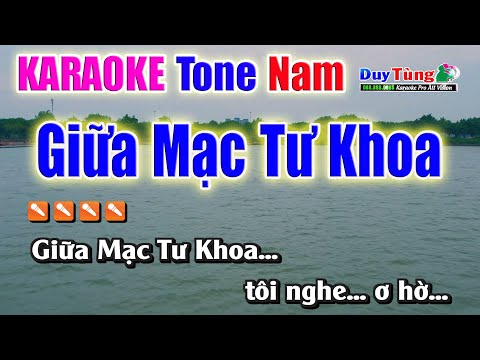 Giữa Mạc Tư Khoa || Karaoke – Tone Nam || Nhạc Sống Duy Tùng