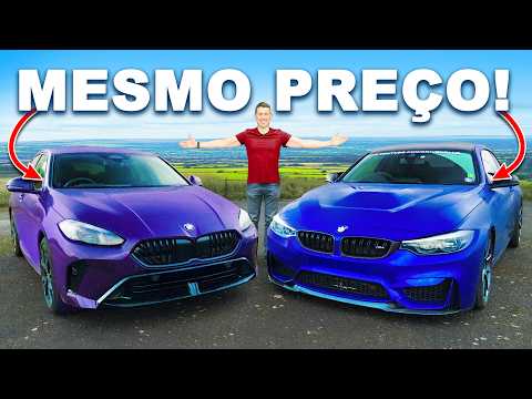 BMW Série 1 de £40k vs BMWs Clássicos de £40k: Antigo vs Novo