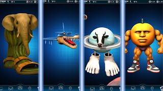 Italian Brainrot Characters in FNAF AR Workshop Animation
