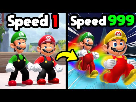 Upgrading SLOWEST to FASTEST Mario & Luigi... (Bowser's Fury)