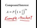 Compound Interest Concepts and Calculations
