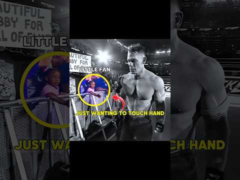 John Cena makes sad this little fan 🥺💔