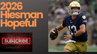 2026 Heisman Hopeful Spotlight