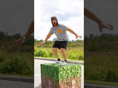 If Minecraft was REAL!