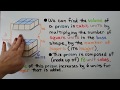 Volume and Area of Prisms