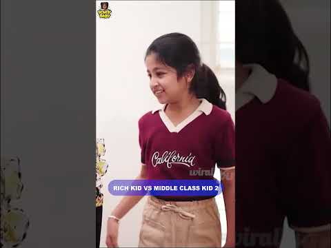 Rich Kid 💸👑 Vs Middle Class Kid🎒🏠 | Part - 2 | @rowdybabytamil | Tamada Media