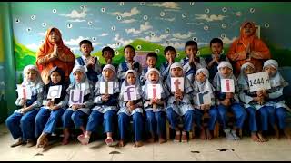 Ucapan idul Fitri anak2 B1 TKIT Nurul Islam Tengaran