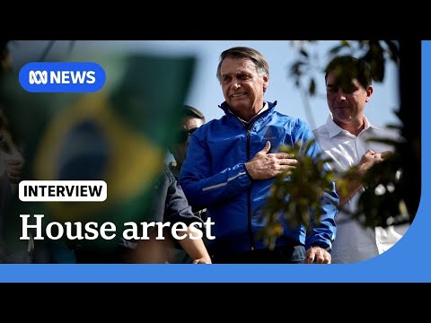 YouTube video thumbnail: Bolsonaro Placed Under House Arrest as Trump's 50% Tariff Looms for Brazil