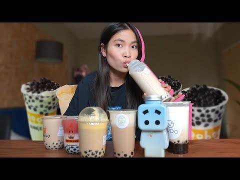 ich trinke ALLE Bubble Teas meiner Stadt