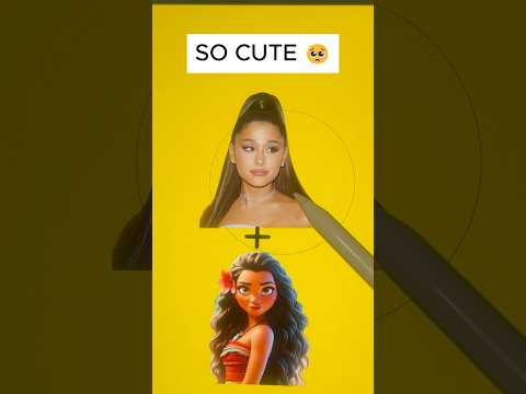 Ariana Grande X Moana #fanart #Unofficial