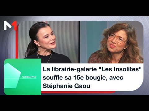 #Alternatives #UIR | La librairie-galerie "Les Insolites" souffle sa 15e bougie, avec Nathalie Gaou