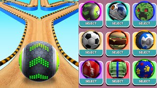 Going Balls Speedrun, Funny Fails Vs Challenge, Portal Run, Hard Level Android, iOS Gameplay 48