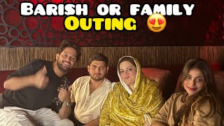 Barish mai gye bahria street food khane 😍 | bhai bhabhi k saath gye mivie dekhen 😍 | good day.