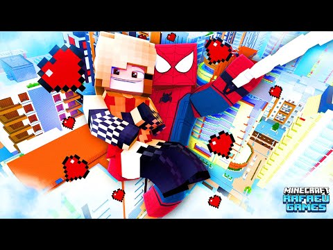 O HOMEM ARANHA salvou a VAMPIRA no Minecraft