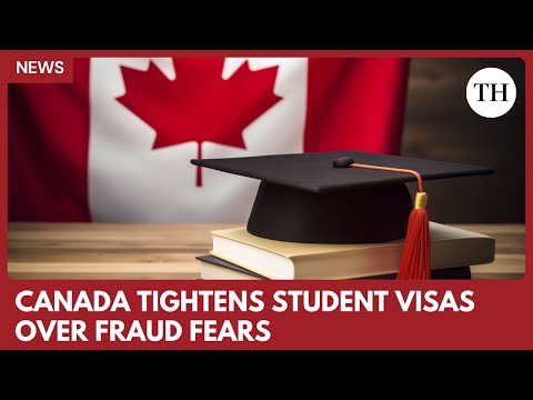 YouTube video thumbnail: Indian Student Visa Rejections in Canada Surge to 74%