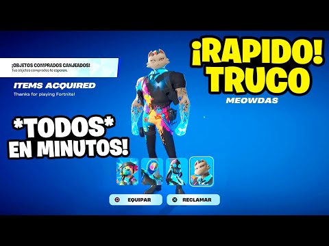 *TRUCO* CONSIGUE TODOS los SUPER ESTILOS MUY RAPIDO en FORTNITE CAPÍTULO 2 REMIX! 🔥🎁