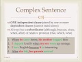 Exploring Types of Sentences: Simple to Compound-Complex