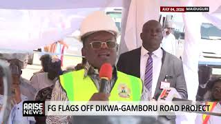 FG Flags Off Dikwa-Gamboru Road Project 