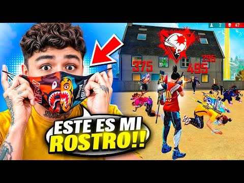 POR FIN ENSEÑARÉ MI CARA POR PRIMERA VEZ!! *NO PUEDO CREERLO* FREE FIRE