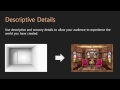 Exploring Descriptive Details in Narrative Writing