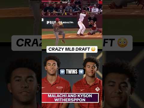 they drafted IDENTICAL TWINS