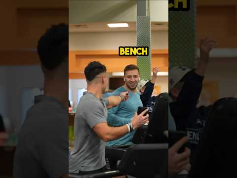 Last Guy Proved his Max Bench Press for reps?? #gym #gymlife #shorts #viral