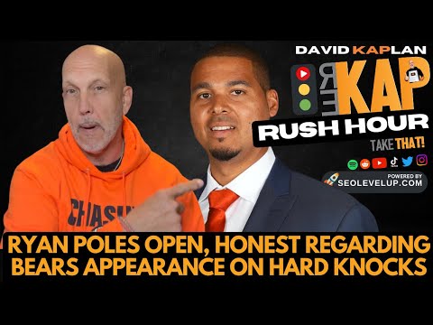 REKAP Rush Hour 🚗: Ryan Poles open, honest regarding Chicago Bears appearance on Hard Knocks