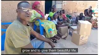 Thank you video from Burkina Faso: sharing Lifeline meals