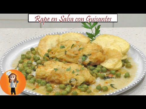 Rape en Salsa con Guisantes | Receta de Cocina en Familia