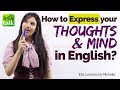Understanding Expressions of Thought