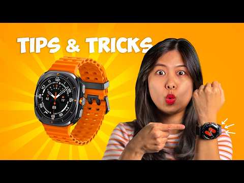 Top 5 Tips & Tricks with the Galaxy Watch Ultra!