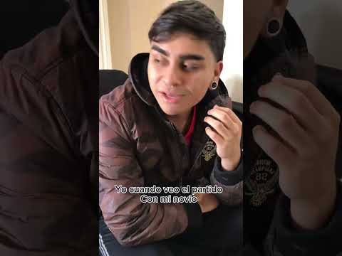Yo cuando veo el partido con mi novio