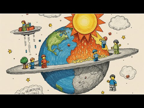 What If Earth Was Made Entirely of LEGO Bricks?!