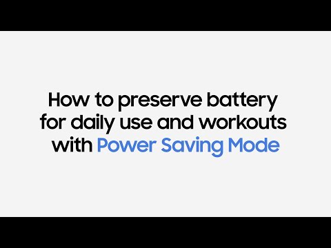 Galaxy Watch Ultra: How to use Power Saving Mode | Samsung