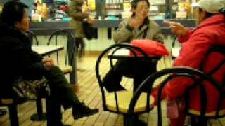 Chinese Deaf People at Beijing McDonald's