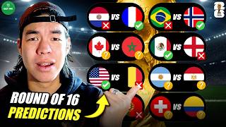 2026 World Cup Round of 16 PREDICTIONS