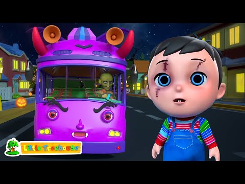 Ruedas Espeluznantes En El Autobús Videos De Dibujos Animados Y Rimas De Halloween Para Niños