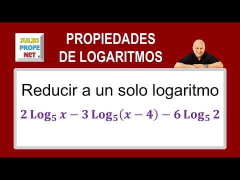 Propiedades de logaritmos - Ej. 6