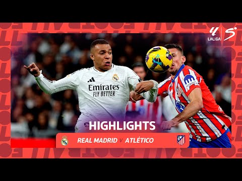 Real Madrid v Atletico Madrid | Match Highlights | La Liga EA Sports Matchday 23