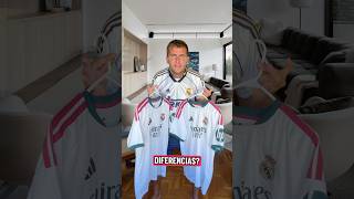 DIFERENCIAS VERSIÓN FAN Y AUTÉNTICA NUEVA CAMISETA REAL MADRID 2026 2027 #football #realmadrid
